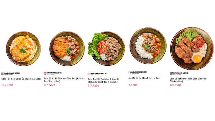 Khám phá menu Marukame Udon 2025: Tổng hợp 20+ món ăn & giá
