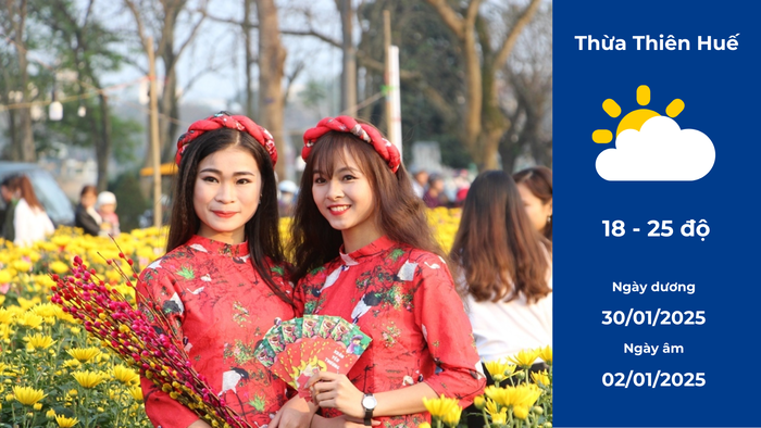 Thời tiết Tết 2025 ở Huế như thế nào? Bỏ túi 3 lưu ý khi du xuân