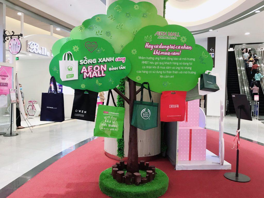 Khách hàng chung tay cùng AEON MALL: Sống xanh – Tương lai xanh