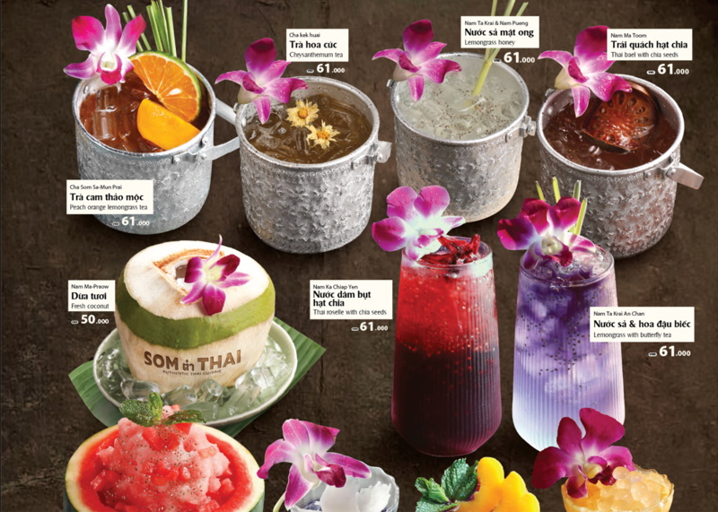 Cập nhật menu Som Tum Thai 2026 mới nhất kèm giá tham khảo chi tiết 