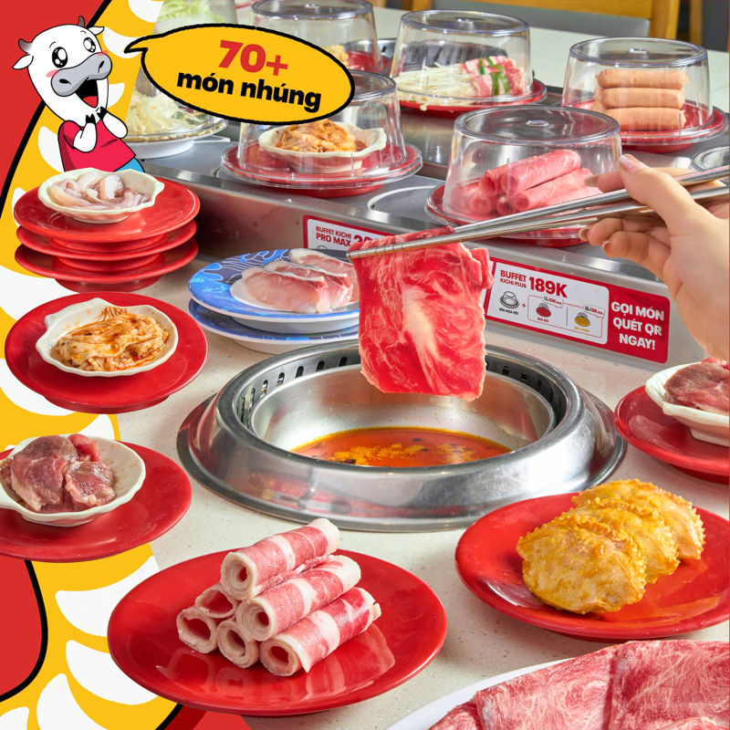Buffet 189k tại Kichi Kichi