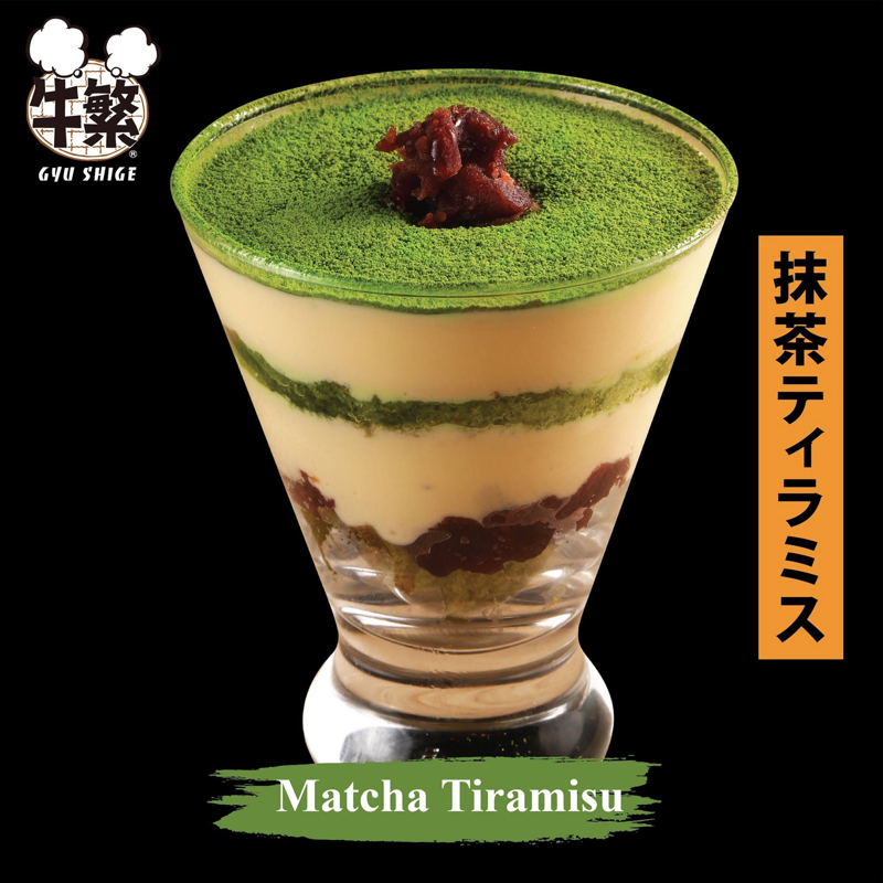 Matcha Tiramisu tại Gyu Shige