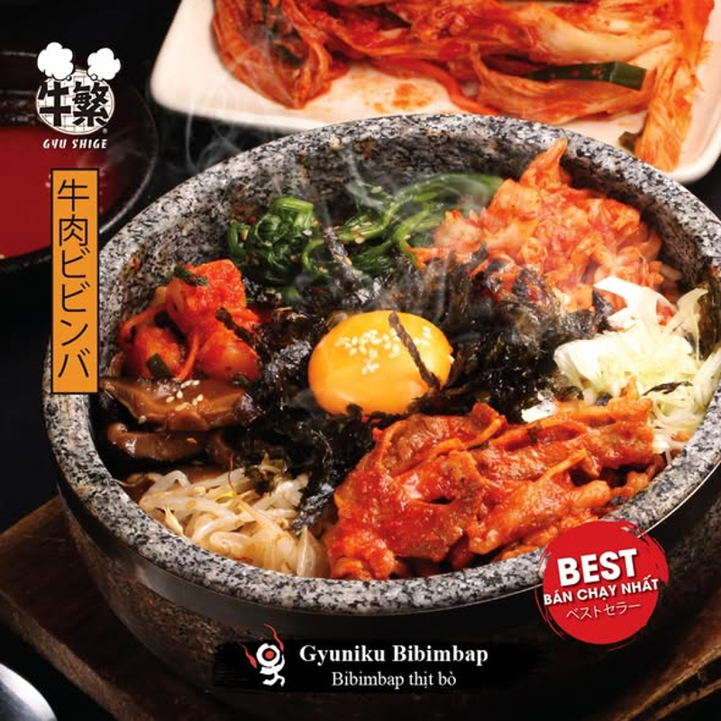 Gyu Bibimbap tại Gyu Shige
