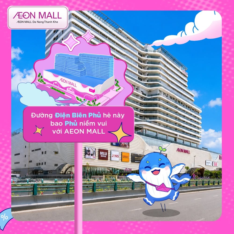 Gh&eacute; AEON MALL Đ&agrave; Nẵng Thanh Kh&ecirc; để trải nghiệm ngay
